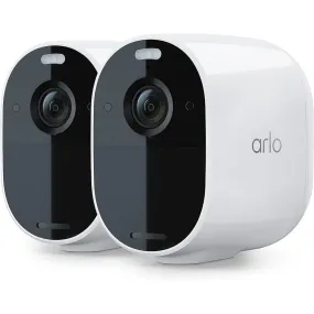 2-Pack: Arlo Essential Spotlight Camera  (Refurbished)