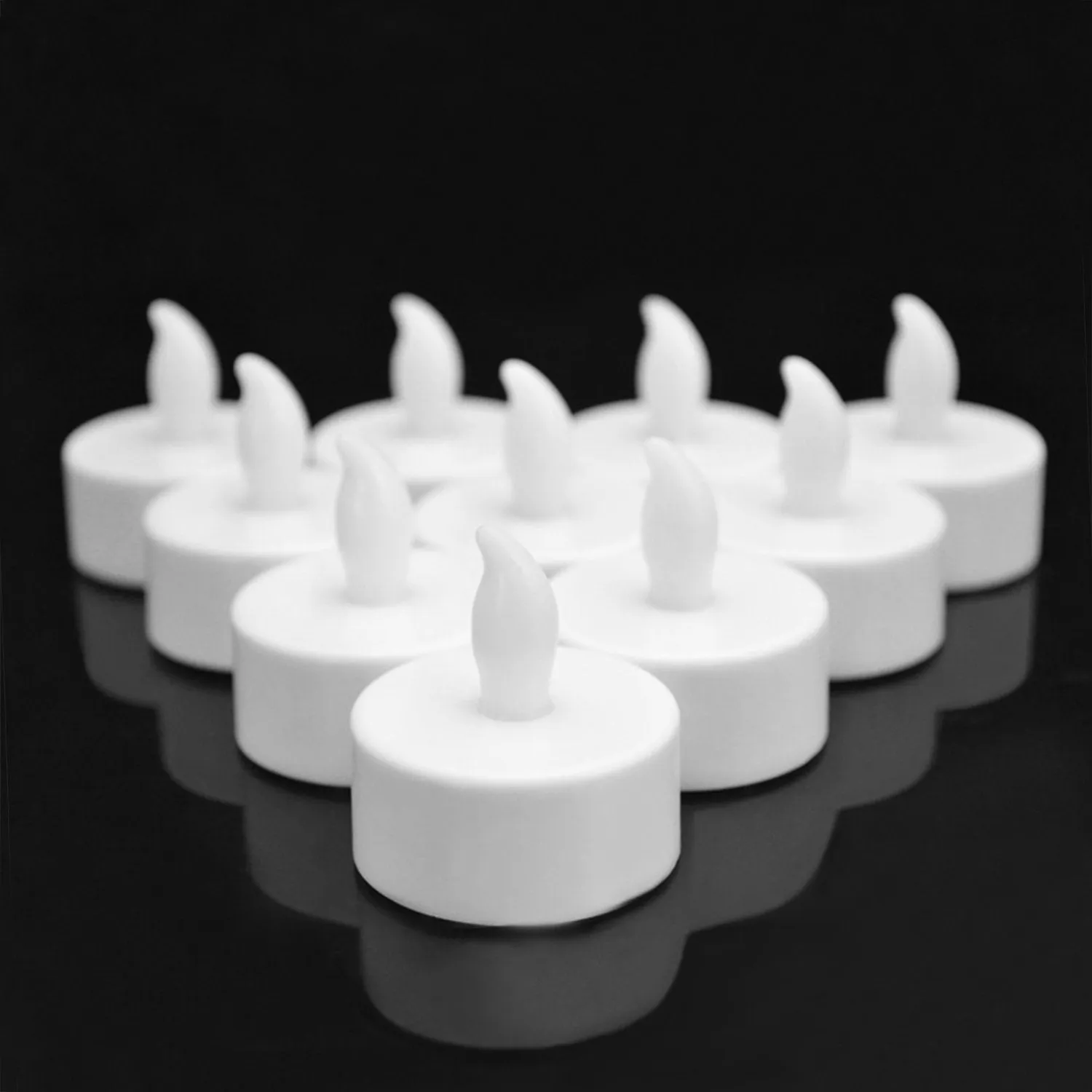 24-Piece: Flameless LED Tealight Candles