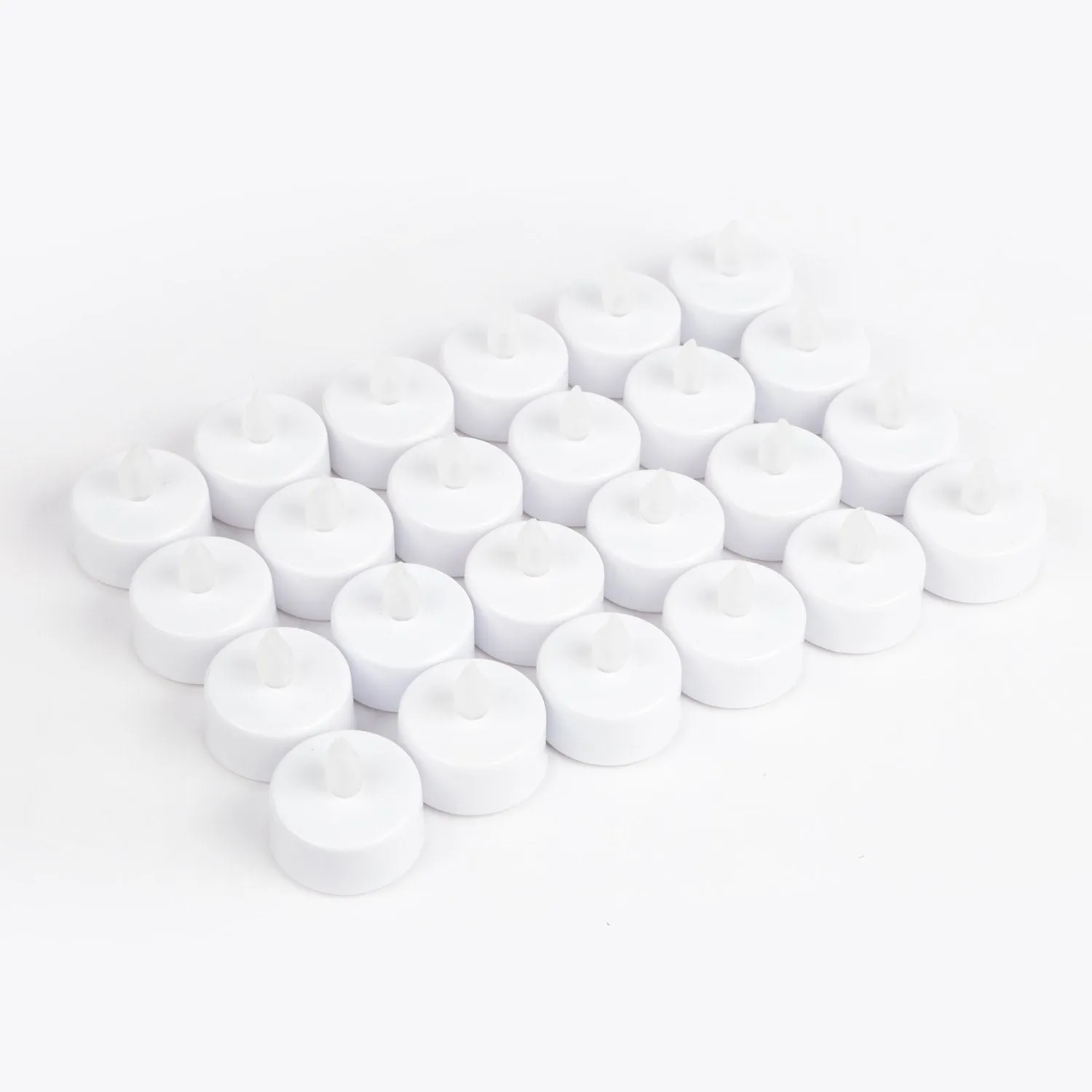 24-Piece: Flameless LED Tealight Candles