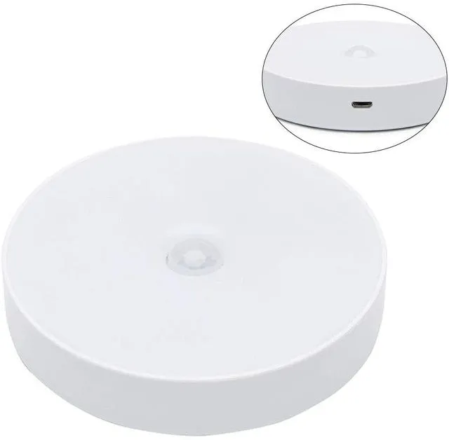 2Pcs Led Magnetic Rechargeable Night Light Wh-W001