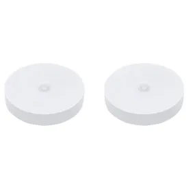 2Pcs Led Magnetic Rechargeable Night Light Wh-W001