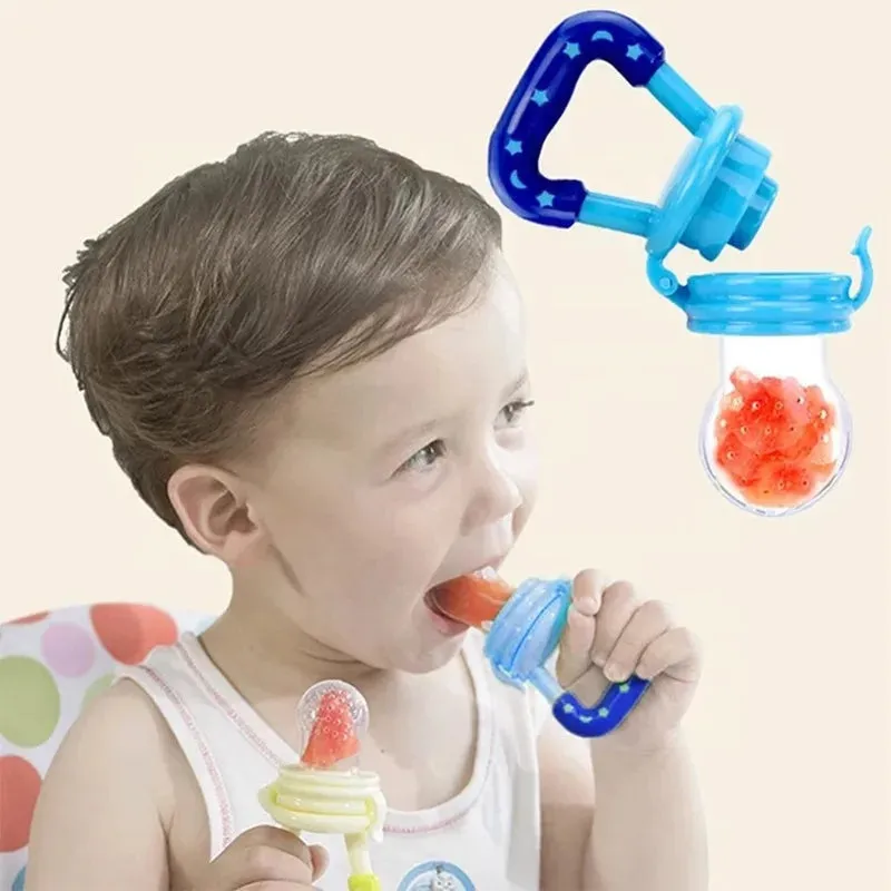 3 In 1 Baby Nipple Fresh Food Fruit Milk Feeding Bottles Nibbler Learn