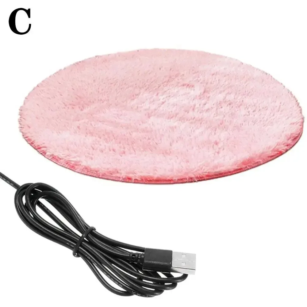 AiroPaws™ Dog / Cat Winter Bed Stay Warm Anywhere: USB-Powered Winter Pet Electric Heating Pad Blanket for Dogs and Cats - Plush Mat with USB Charging, Ideal for Travel - G4Y1