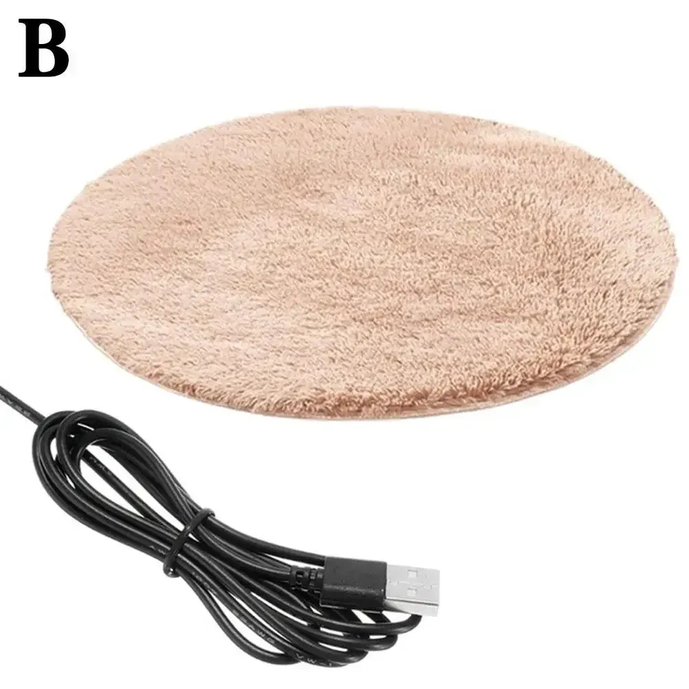 AiroPaws™ Dog / Cat Winter Bed Stay Warm Anywhere: USB-Powered Winter Pet Electric Heating Pad Blanket for Dogs and Cats - Plush Mat with USB Charging, Ideal for Travel - G4Y1