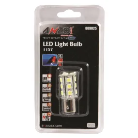 Anzo USA 809025 LED Replacement Bulb; 1157; 18 LEDs; 1 3/4 in. Tall; White;