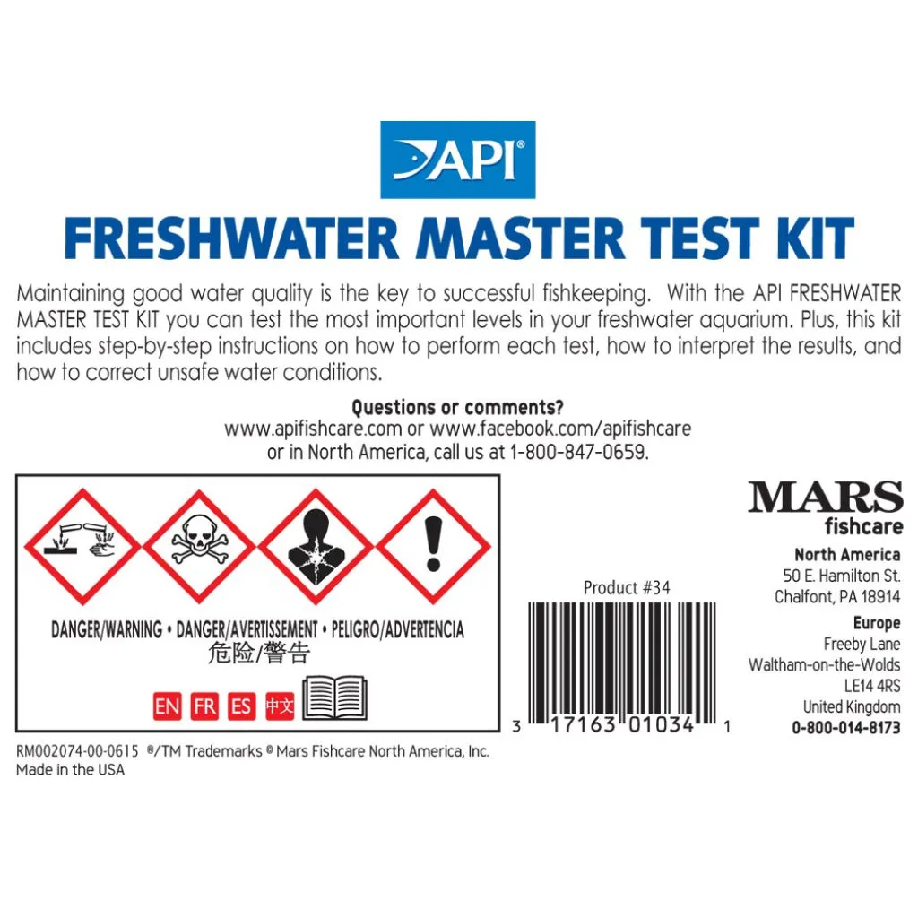 API Freshwater Master Test Kit