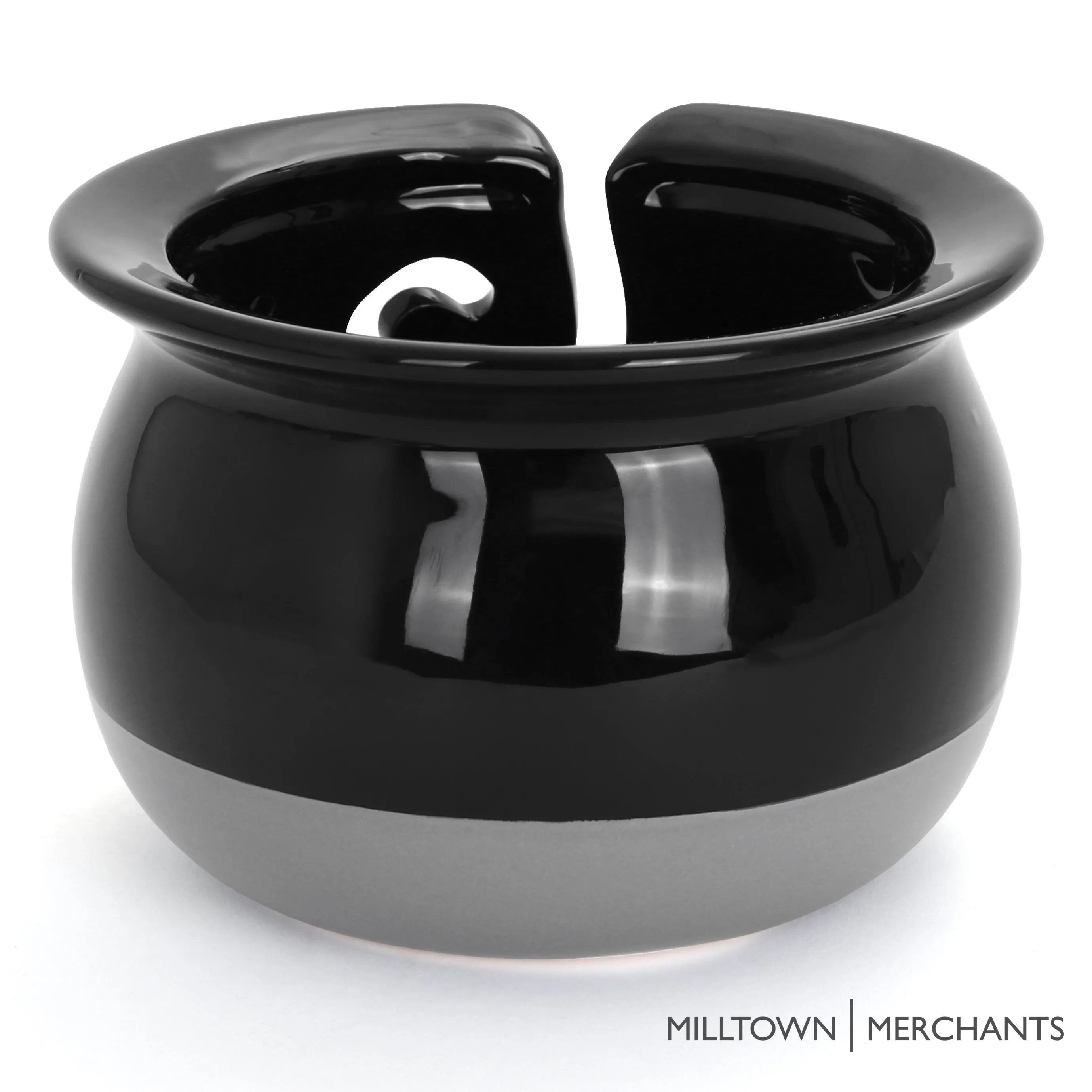 Artisan Yarn Bowl - Black
