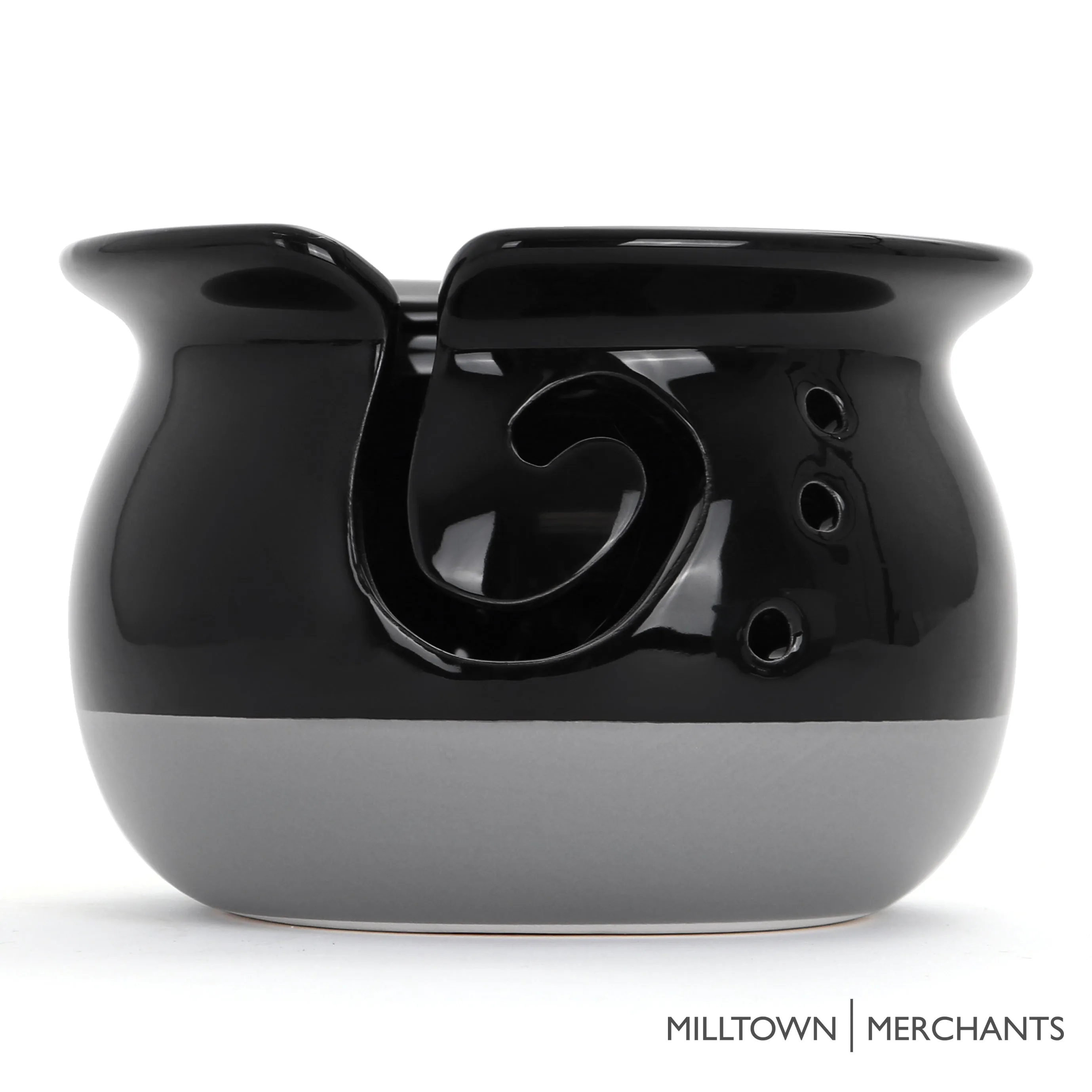 Artisan Yarn Bowl - Black