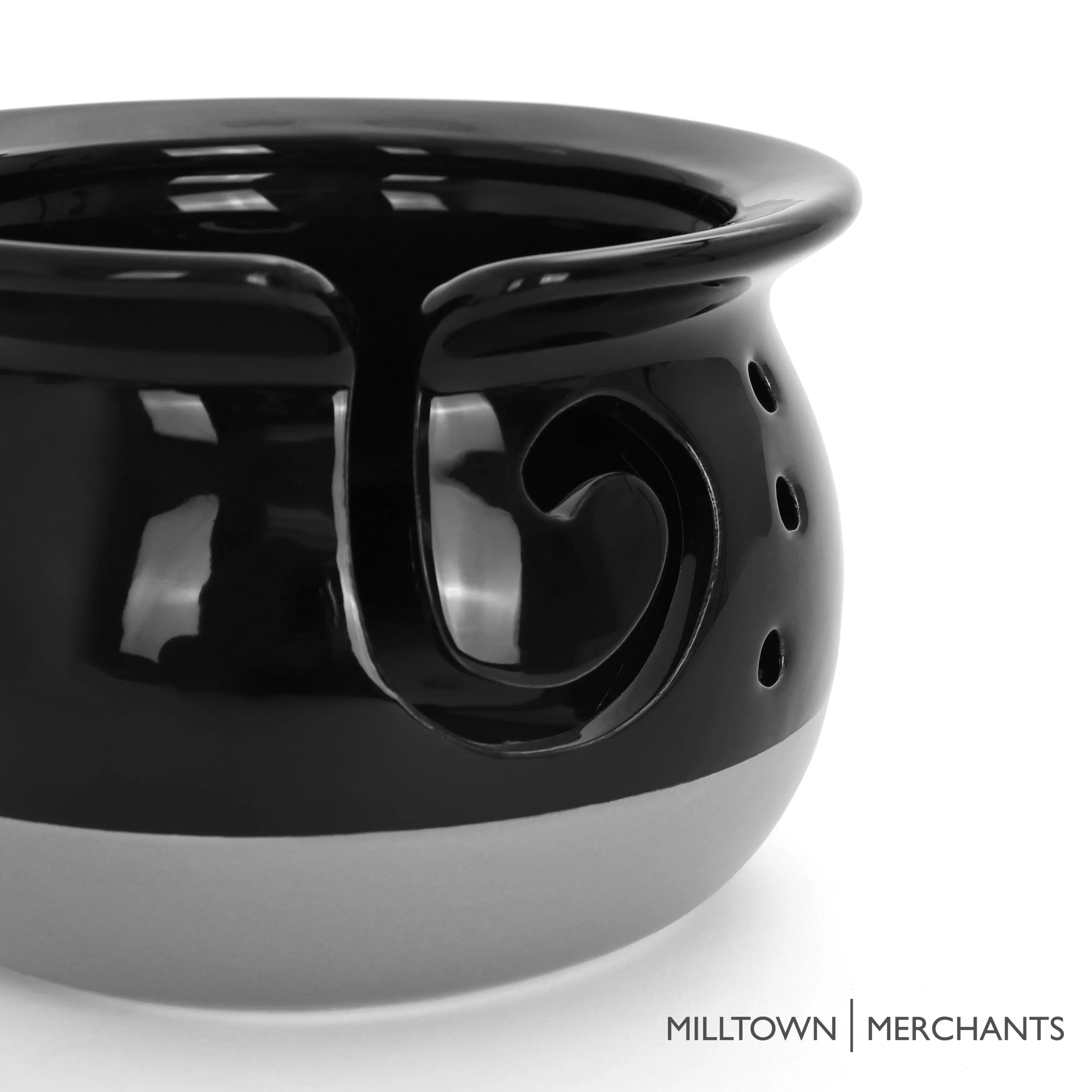 Artisan Yarn Bowl - Black