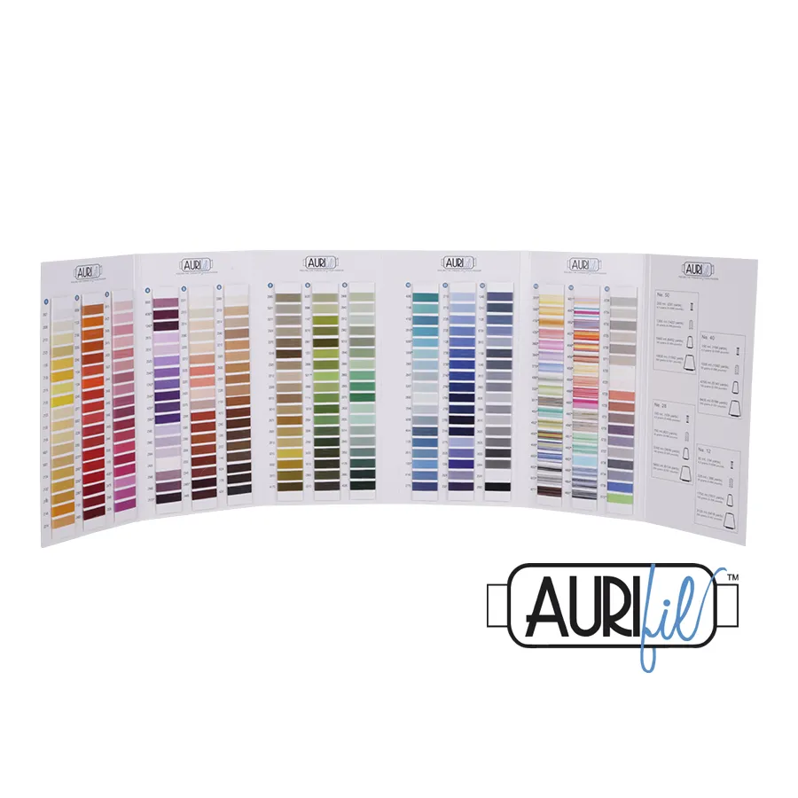 Aurifil Cotton Colour Chart