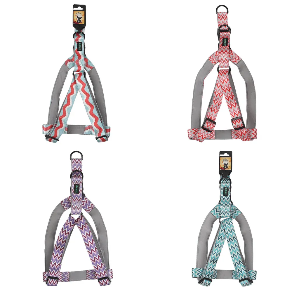 Basil Printed Adjustable Harness for Dogs