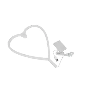 Battery-Operated Heart-Shaped Neon Light Fa-A54 Red