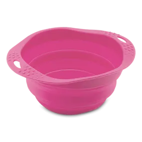 Beco Collapsible Travel Bowl Pink