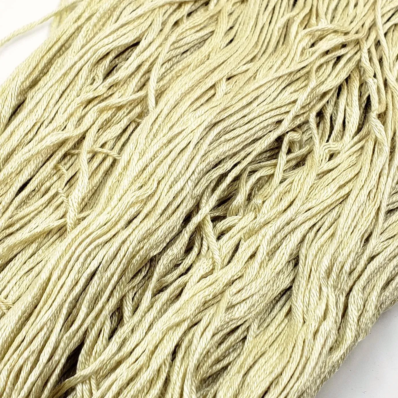 Bisque - 8 yard skein - StitchySilk French Spun Silk - Limited Edition
