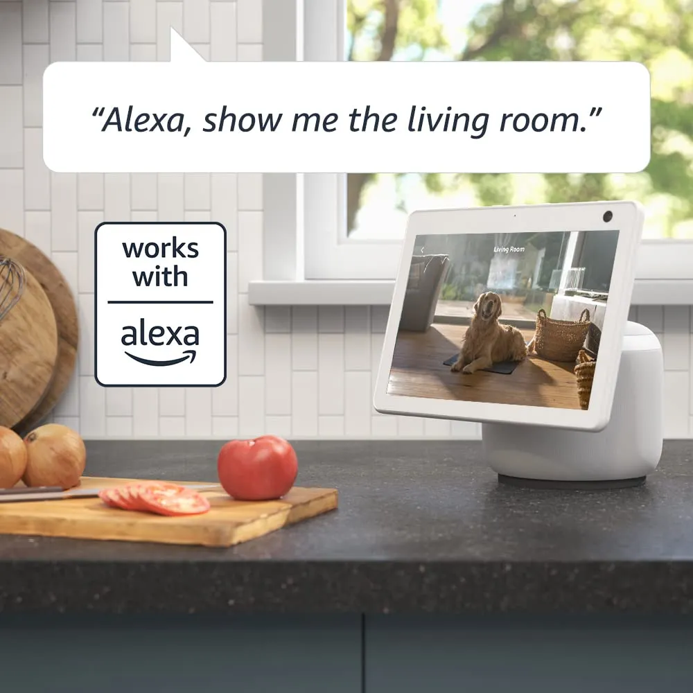 Blink Mini | Indoor plug-in pet security camera, 1080p HD - White *