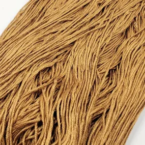 Camel - 8 yard skein - StitchySilk French Spun Silk - Limited Edition