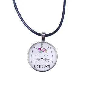 Cat Unicorn Necklace