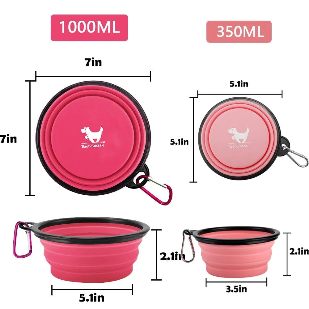 Collapsible Pet Bowls for Travel