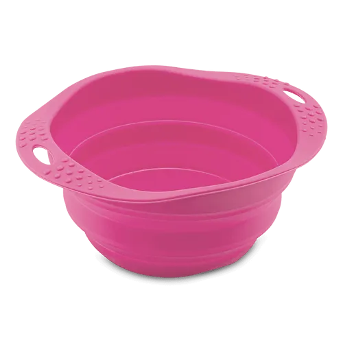 Collapsible Travel Bowl - Pink