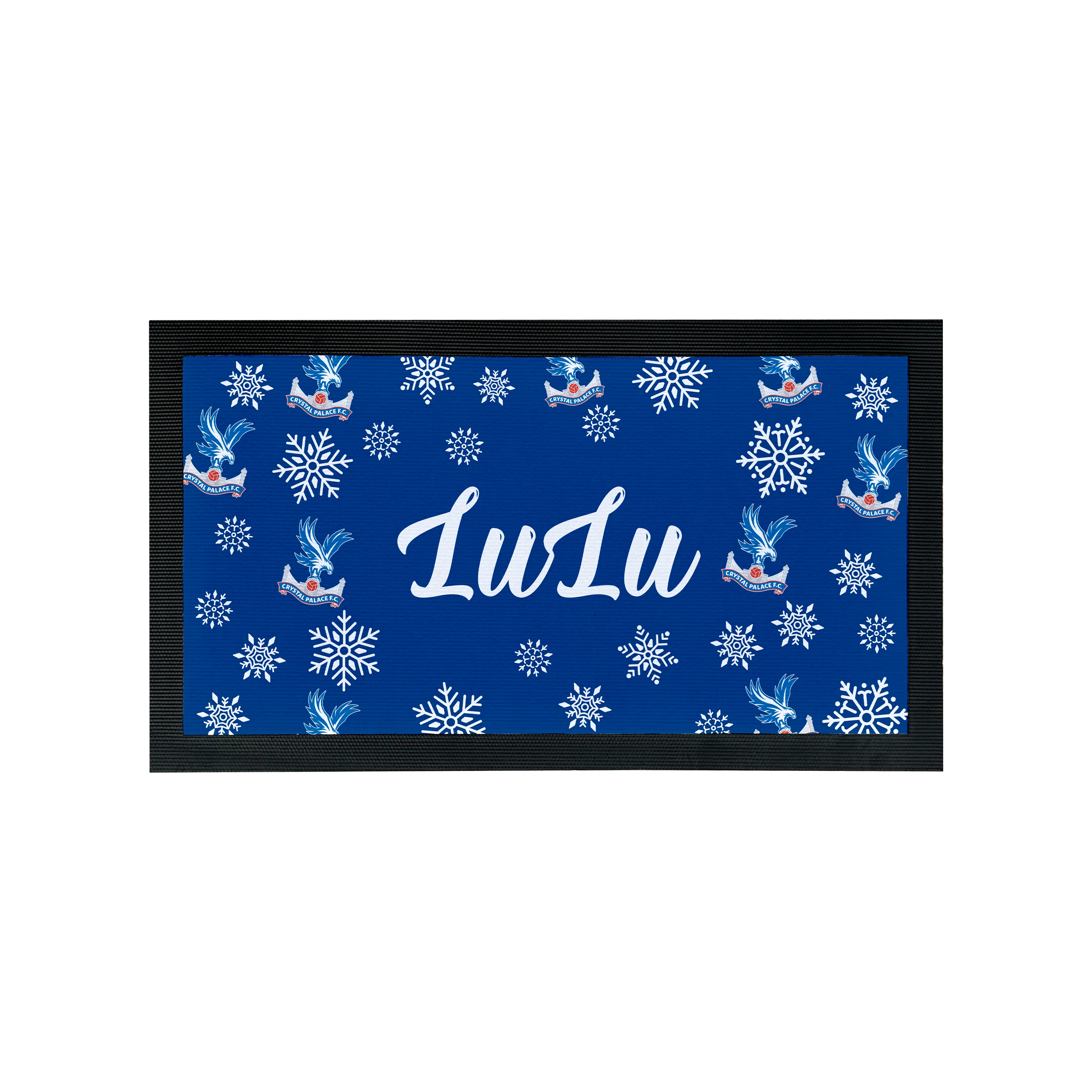 Crystal Palace Christmas Pet Feeding Mat