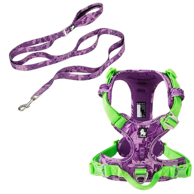 Customized Name Dog Harness