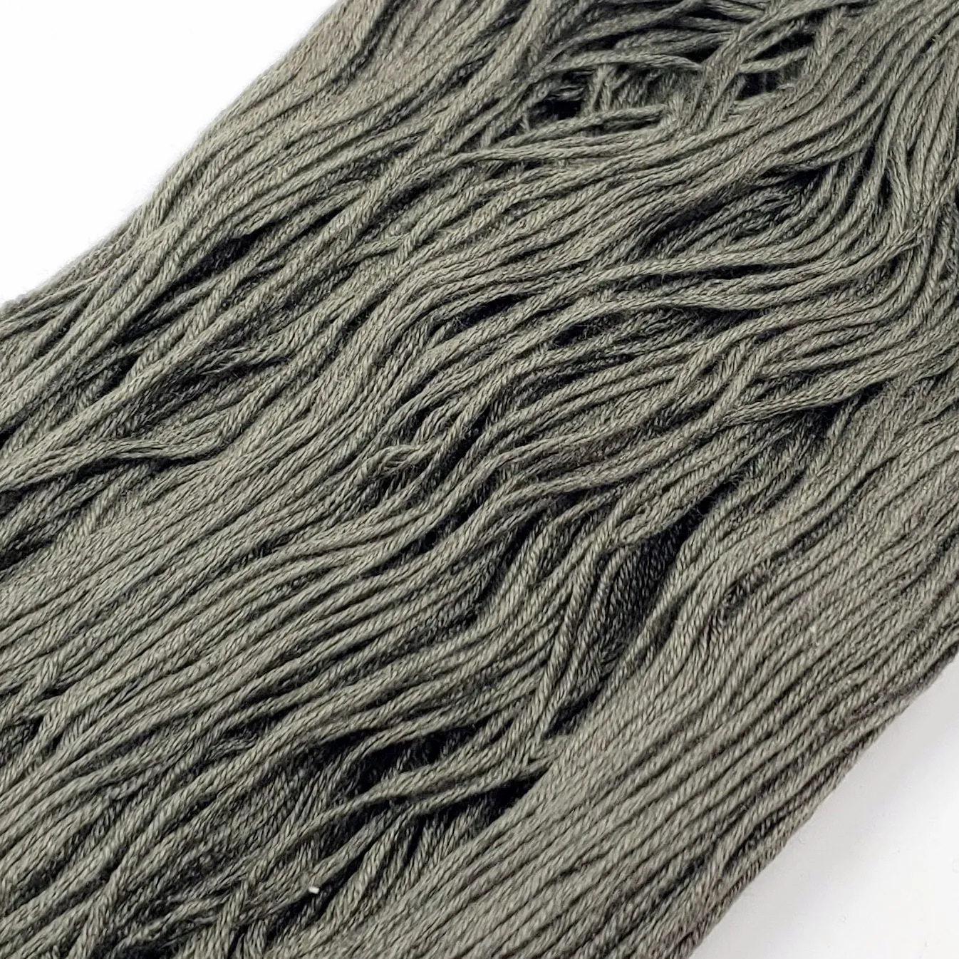 Deep Sage - 8 yard skein - StitchySilk French Spun Silk - Limited Edition