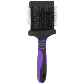 Deshedding Medium Firm Purple Slicker Brush by Dog Fashion Spa