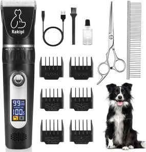 Dog Grooming Kit with Led Display