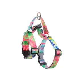Double-Lined Adjustable No-Pull Dog Harness S Sweet Green