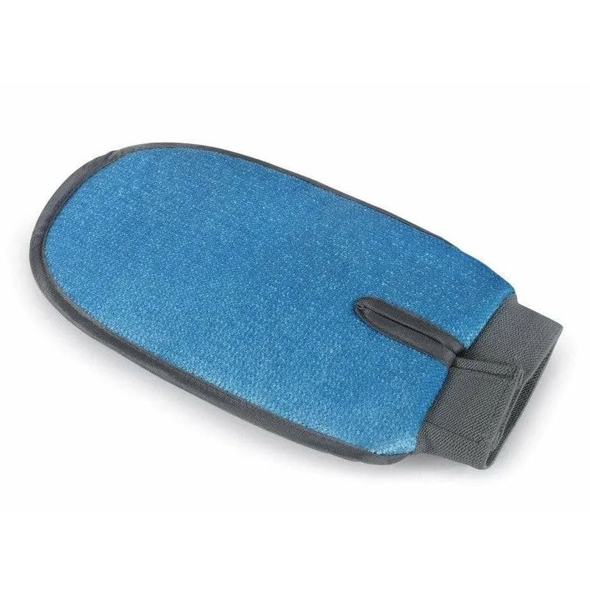 Double-sided glove for coat care