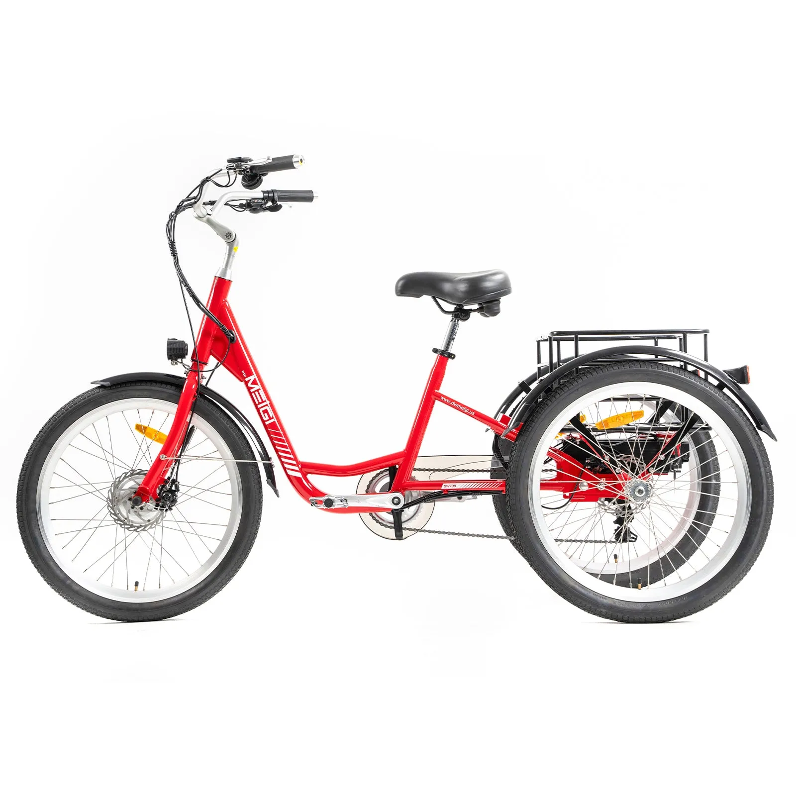 DWMEIGI Hera MG708 36V/13Ah 350W Step-Thru Electric Trike