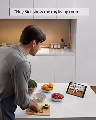 eufy Security, 2K Indoor Cam Pan & Tilt 2-Cam Kit, Plug-in Security Indoor Camera with Wi-Fi, IP Camera, Human & Pet AI, Voice Assistant Compatibility, Motion Tracking, HomeBase Not Required.