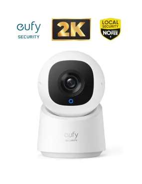 Eufy Security C220 2K Indoor Cam 360° Pan & Tilt Surveillance