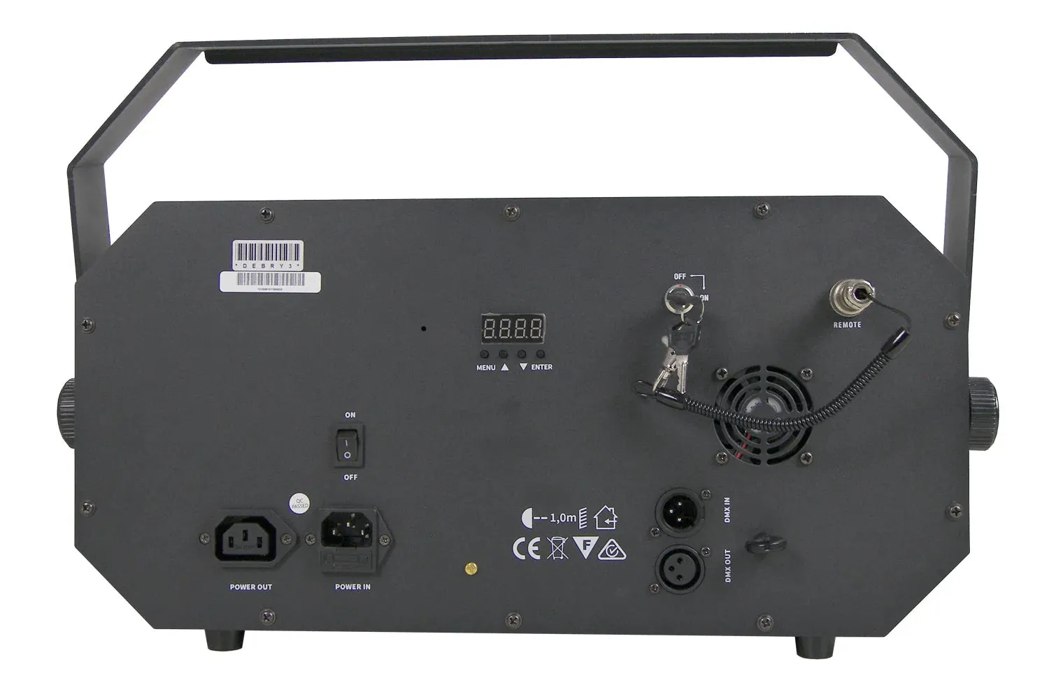 Event Lighting DERBY3 - 3-In-1 Lighting Effect: Derby, LED Strobe And Flood Light And RGB Laser