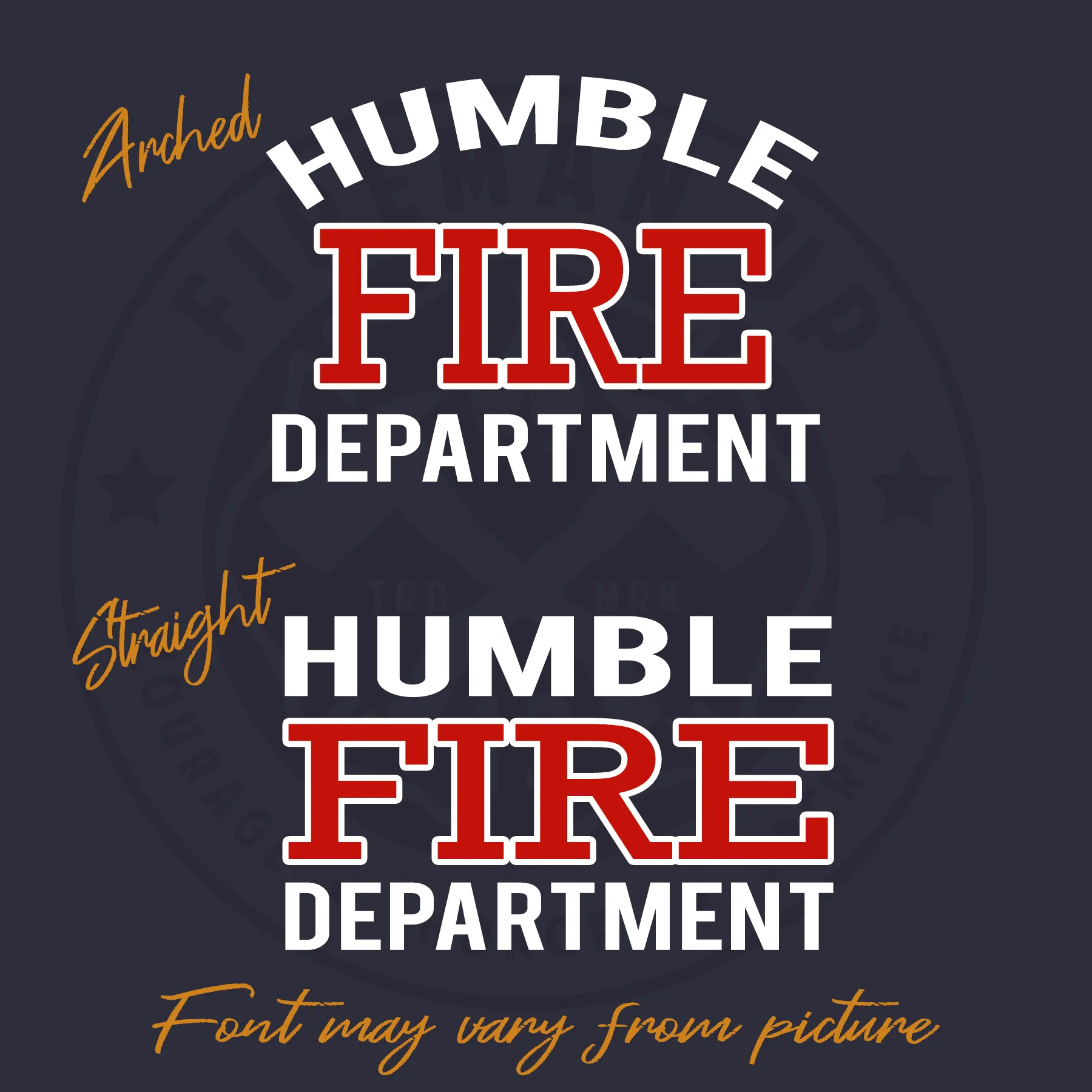 Fire 3 Line - Custom Beanie