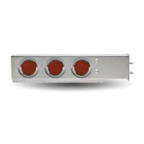 Flat Top Mud Flap Hanger with 4" LEDs