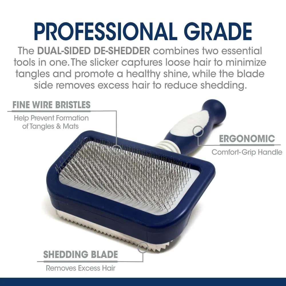 Four Paws Magic Coat® Professional Series Dual-Sided Dog Deshedder