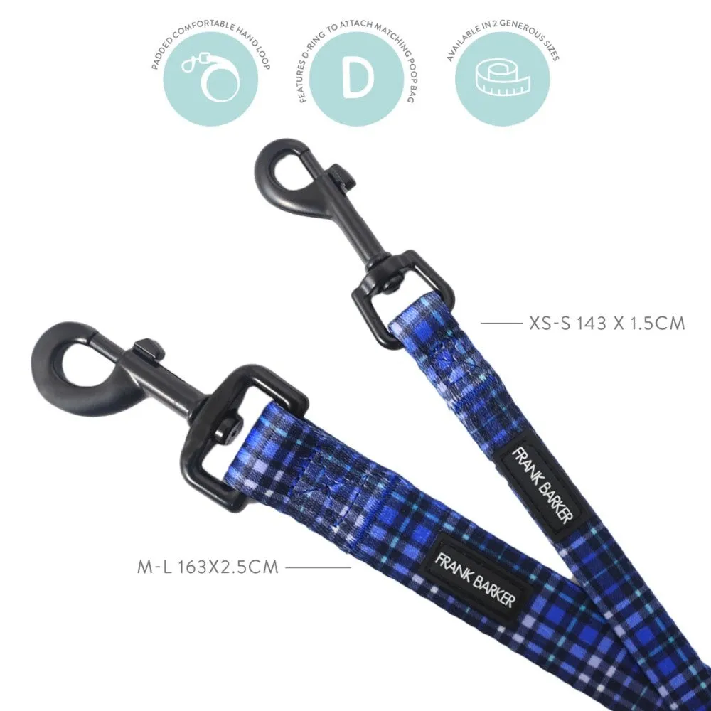 Frank Barker Lead Blue Plaid XS - S