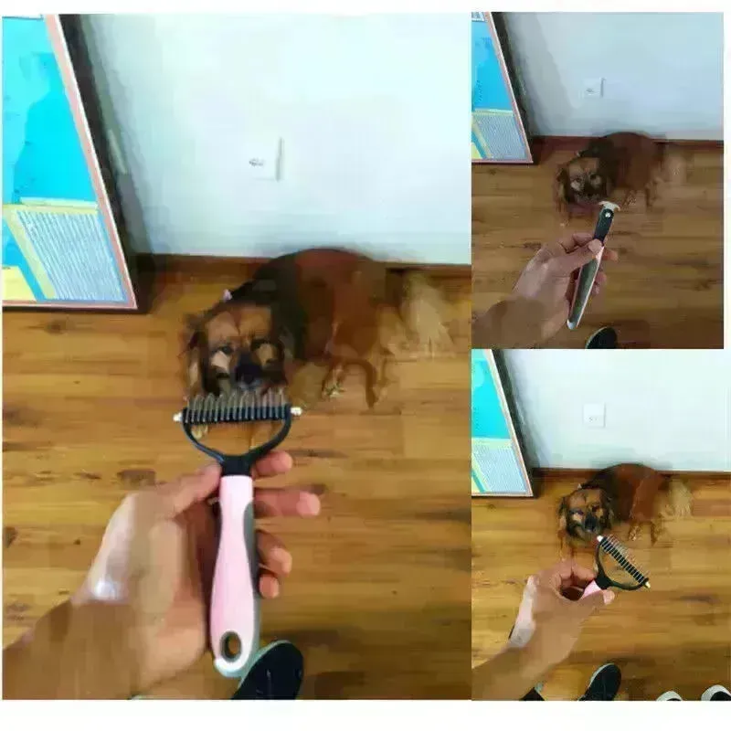 Hair Grooming Brush comb For Pet Dog Cat Deshedding comb