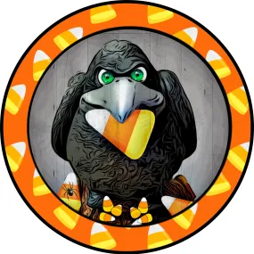 Halloween Sign, Crown Sign, Wreath Sign, Wreath Center, Wreath Attachment