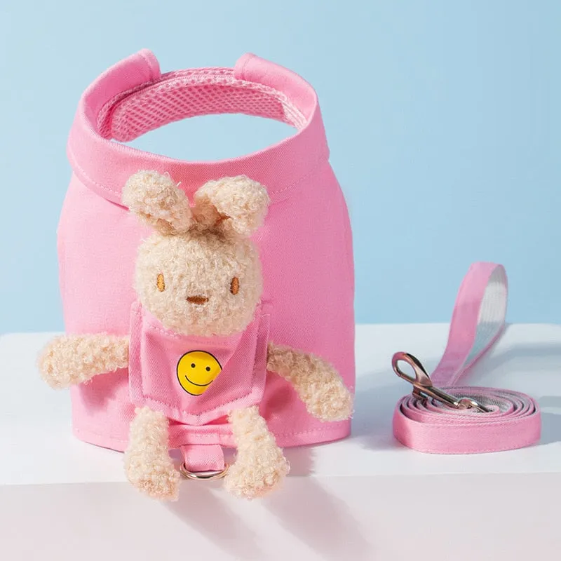 Harness and Leash Set w/ Pocket Bear