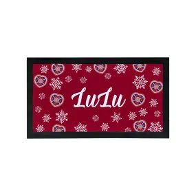 Heart of Midlothian Christmas Pet Feeding Mat