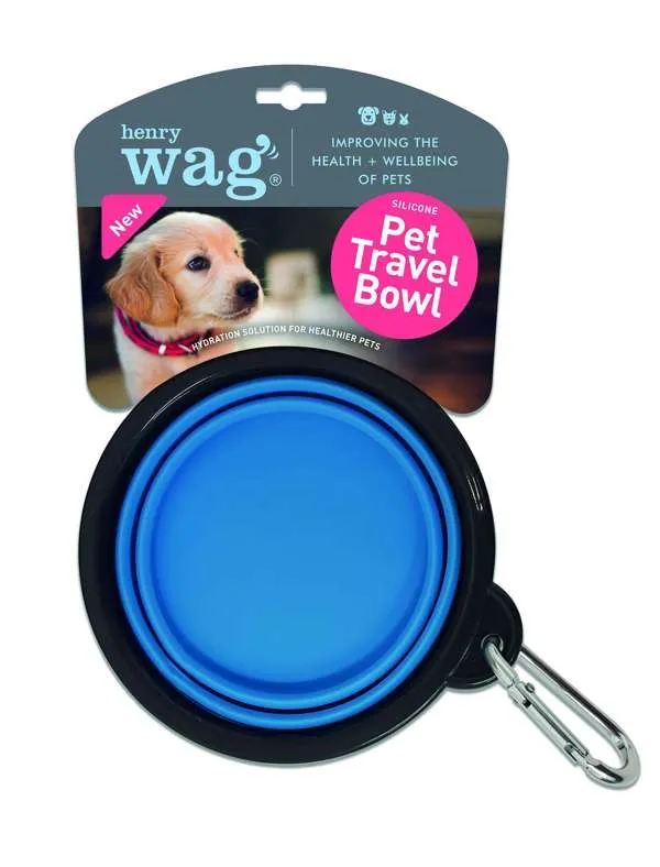 Henry Wag Travel Bowl for Vital Hydration
