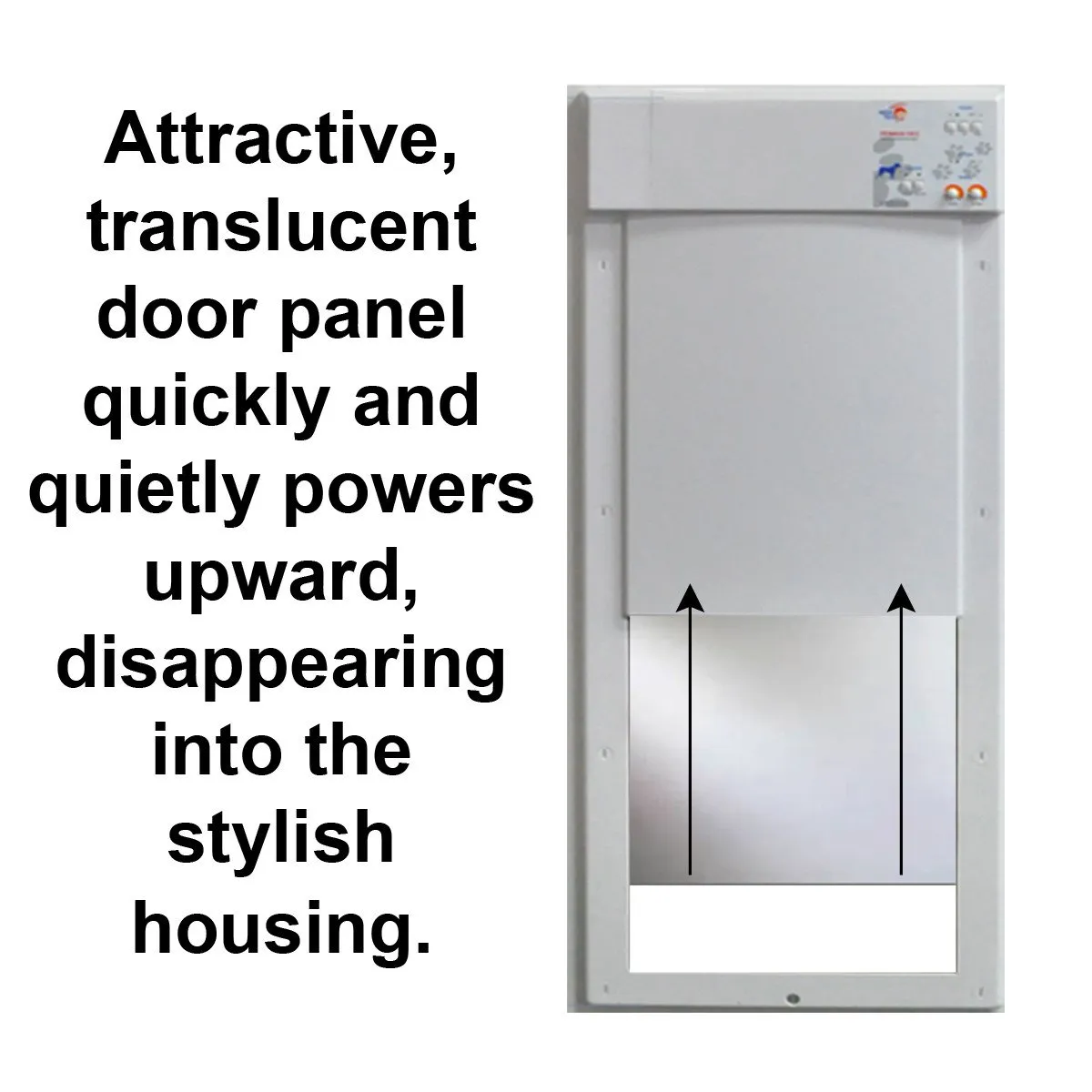 High Tech Pet Doors Automatic / Electronic Cat & Dog Door for Walls & Doors