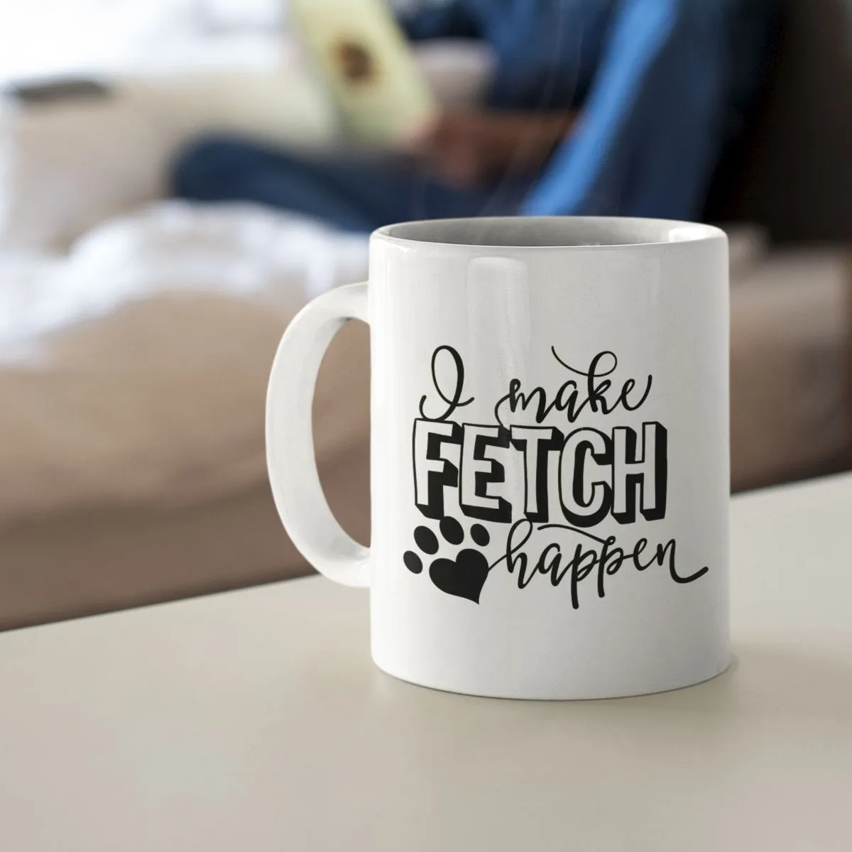 I Make Fetch Happen Dog Mug