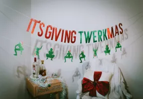 It's Giving Twerkmas Banner