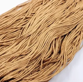 Latte - 8 yard skein - StitchySilk French Spun Silk - Limited Edition