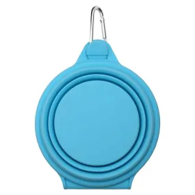 Lexi & Me Double Collapsible Travel Bowl Blue