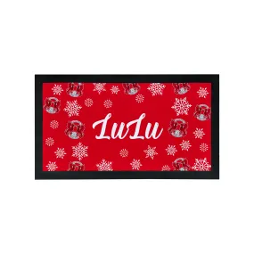 Leyton Orient Christmas Pet Feeding Mat