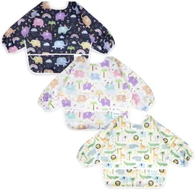 Long Sleeved Waterproof Bib Set (3PC)